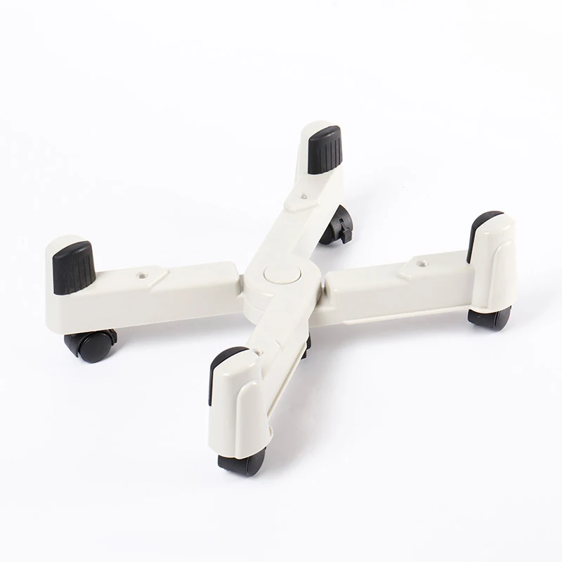 1 Stück Desktop-Computer Host-Halterung einstellbare Breite Computer Host-Basis Haushalt Büro Computer Host-Tray Host Bay schwarz/weiß