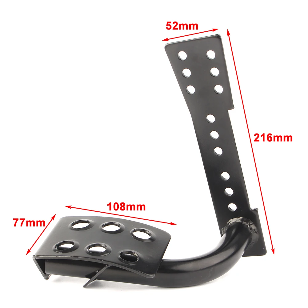 Car Interior Pedal Foot Rest Footrest Kick Panel for Jeep Wrangler JK 2007 2008 2009 2010 2011 2012 2013 2014 2015 2016 2017