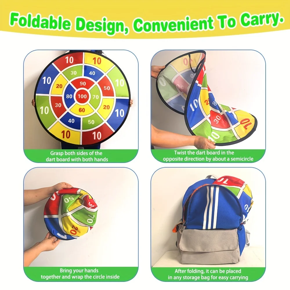 Katapultdoelspeelgoed, kleverig bal dartbord en basketbalspel voor kinderen, educatief buitenspeelgoed