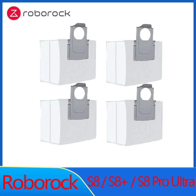 Voor Roborock S8 Pro Ultra S8 + Onderdelen DuoRoller Belangrijkste Zijborstels Mop Doeken HEPA Filters Stofzakken Accessoires