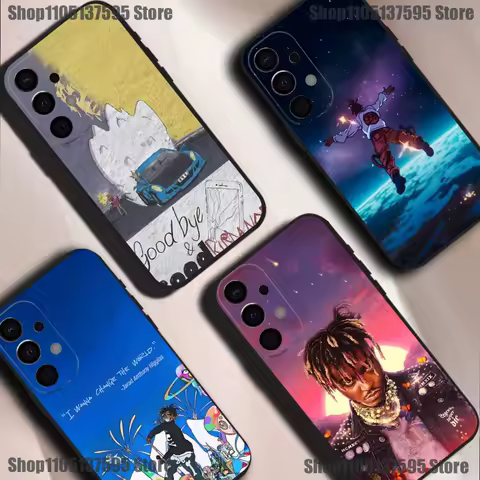 J-Juice Legends Never Die W-WRLD Phone Case For Samsung S25,S24,S21,S22,S23,S30,Ultra,S20,Plus,Fe,Lite,5G Black Cover