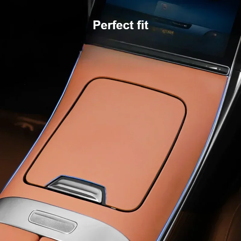 For Mercedes Benz C Class C260L C200L GLC 2023-2025 Car Center Console Panel Silicone Pad Dustproof Non-Slip Mat Accessories