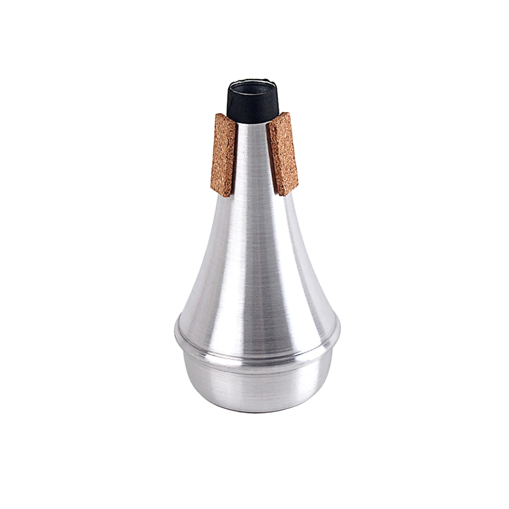 

Professional Trumpet Mute Straight Cup Silencer for Beginner Excellent Metal Durable Suitable All Types Trumpets Playing Night