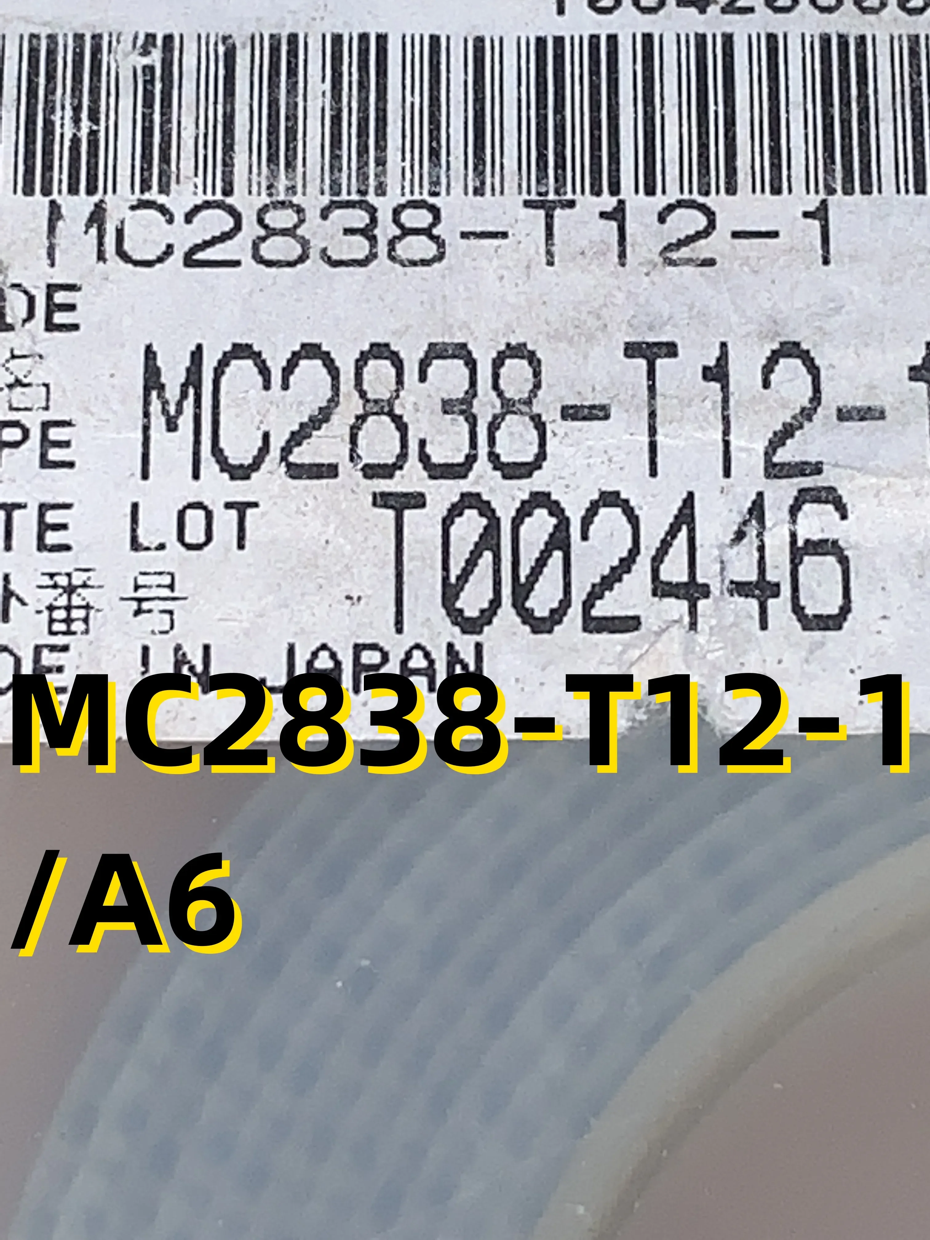 10 unidades MC2838-T12-1 /A6