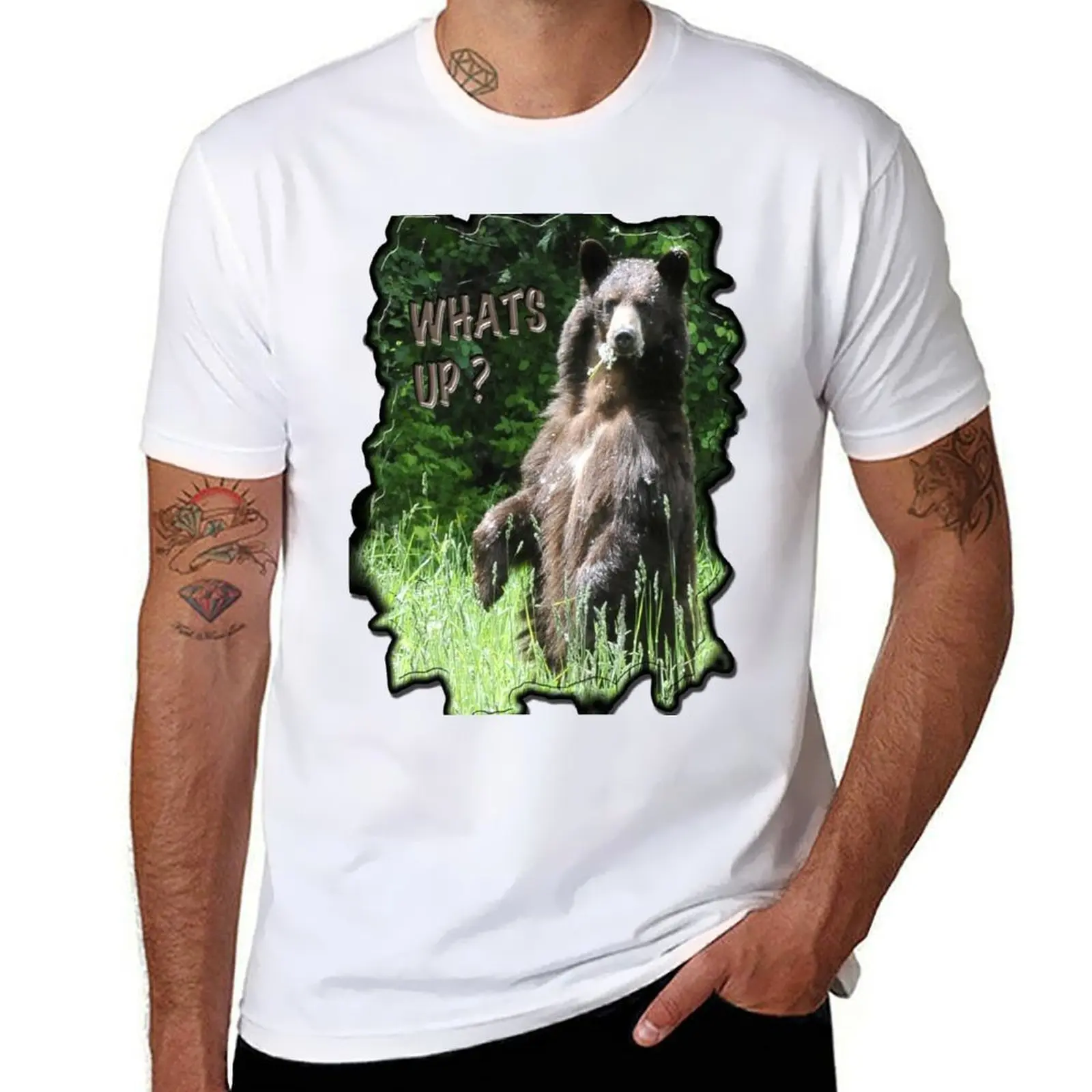 

Whats up ! T-Shirt t shirt custom print man t shirt designer T-Shirt