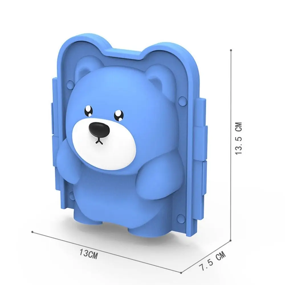 Funny PP Snowball Clip Cartoon Multi-shape Snowball Maker Snowball Tool Kids Toys Snow Grasping Clamps Winter