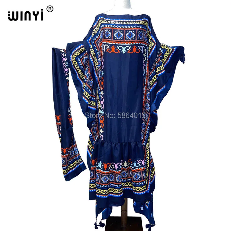 robe femme hiver caftan Elegant Long Sleeve мусульманские комплекты Splicing Stripe Print Female dresses Vestdios abaya turkey