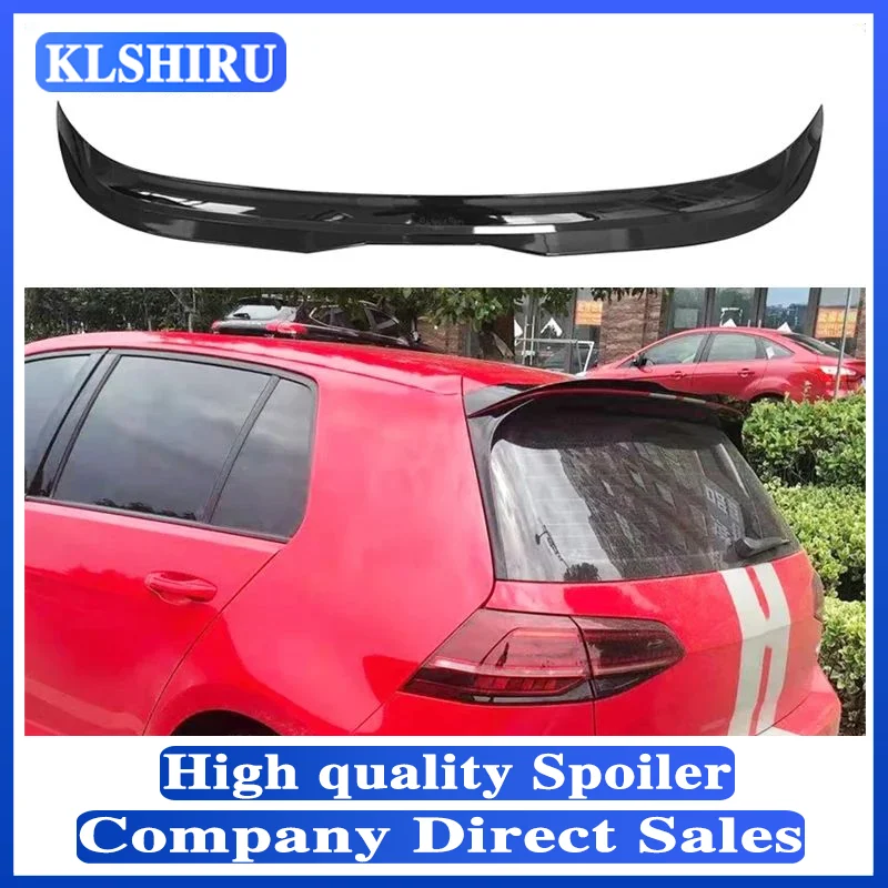 Manufactory ABS Plastic Rear Spoiler Wing For Golf 7 7.5 MK7 MK7.5 GTI