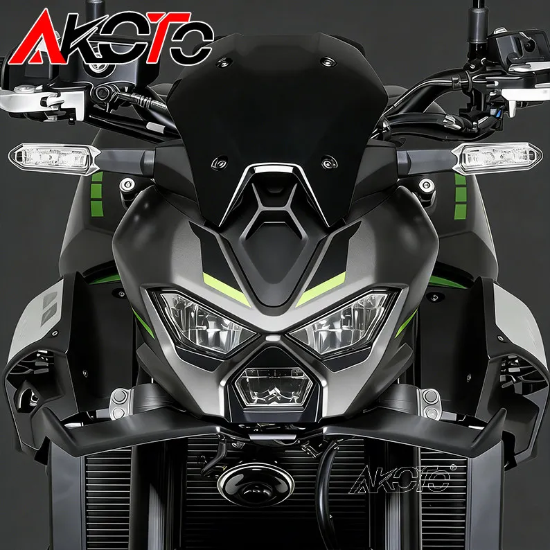

Для Kawasaki Z900 Z900SE 2025 2026+ Передний спойлер-накладка, аэродинамические обтекатели, комплект спойлеров для создания прижимной силы Z 900 SE