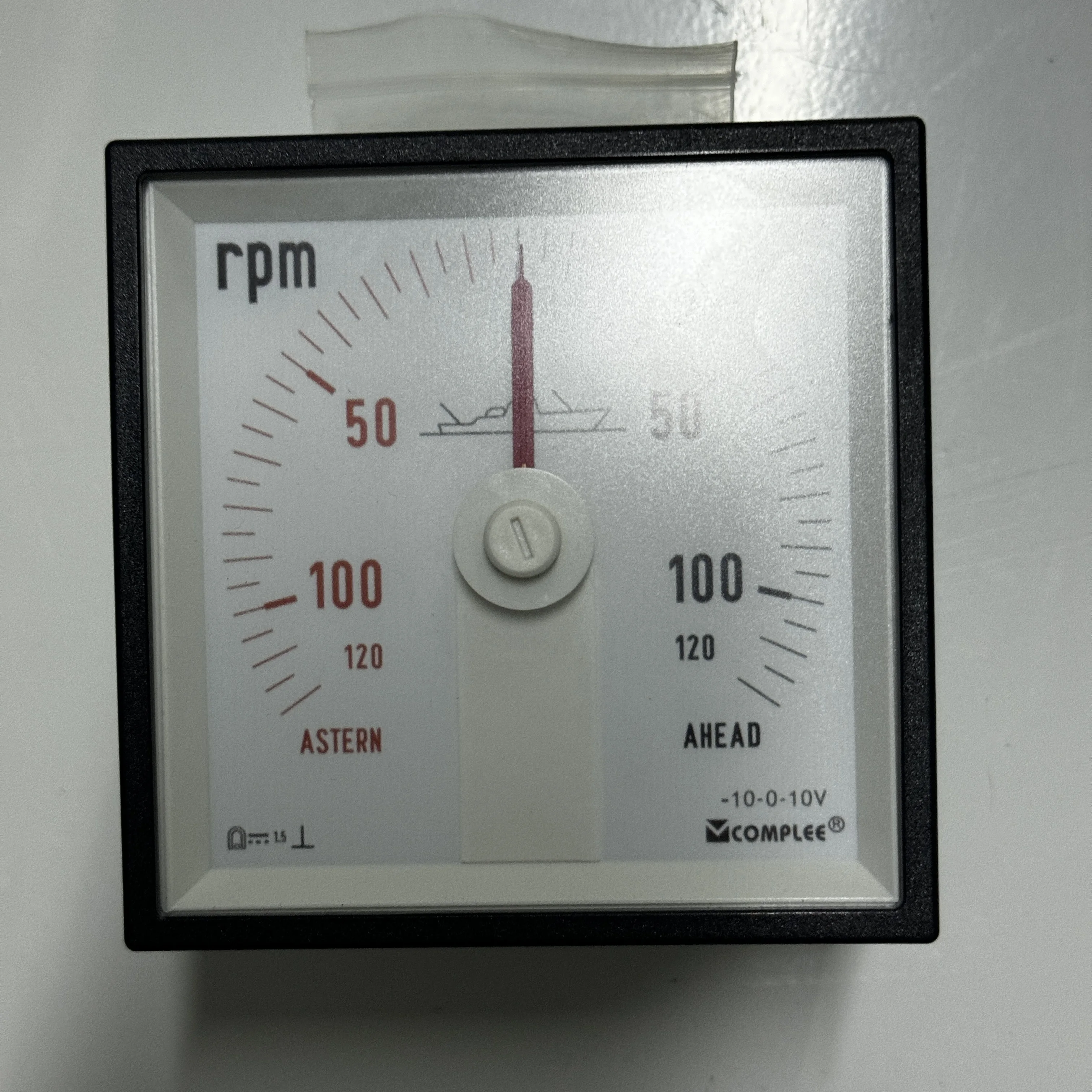 COMPLEE KLY-C96-G-YG RPM Meter 120-0-120rpm 10-0-10V DHD280144001