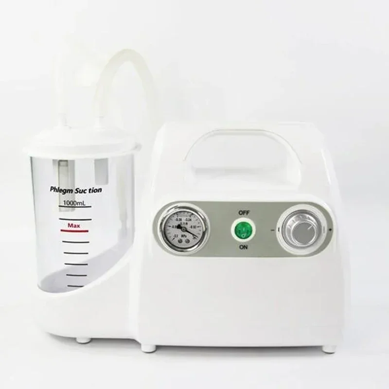 High quality Professional product Low Noise 1000ml Medical Portable suction machin