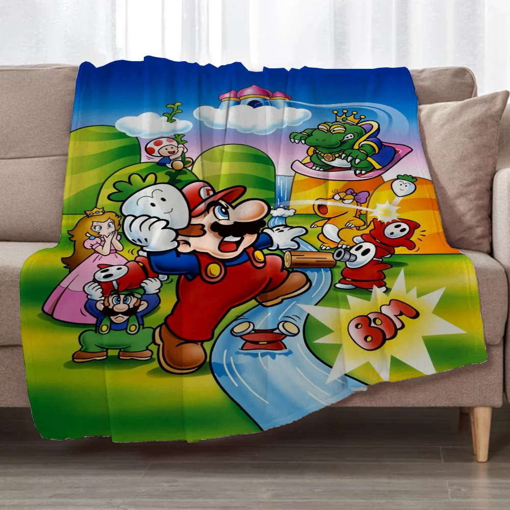 MarioS Throws Blankets for Sofa Luxury Blanket Bed Blanket 150cm X 200cm Fluffy Soft Blankets & Throw Beach Towel Knitted Plaid