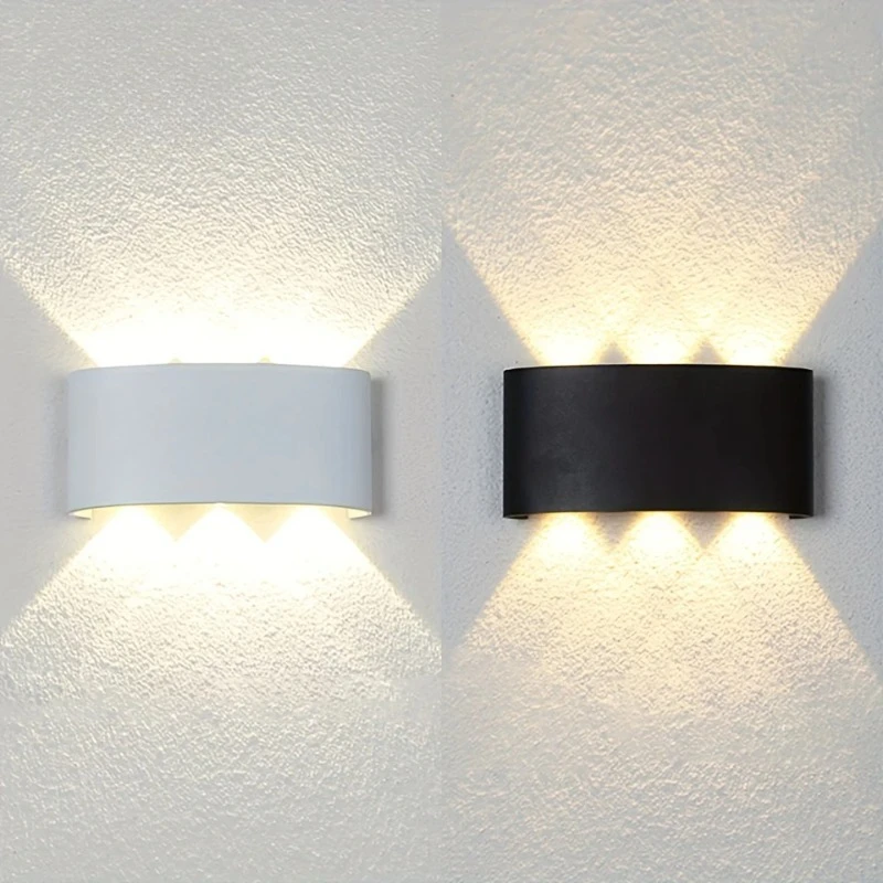 LED Telescope Wall Light Outdoor Waterproof Garden Fence Indoor Fashion Bedroom Bedhead Hall Corridor Staircase Decorative Light