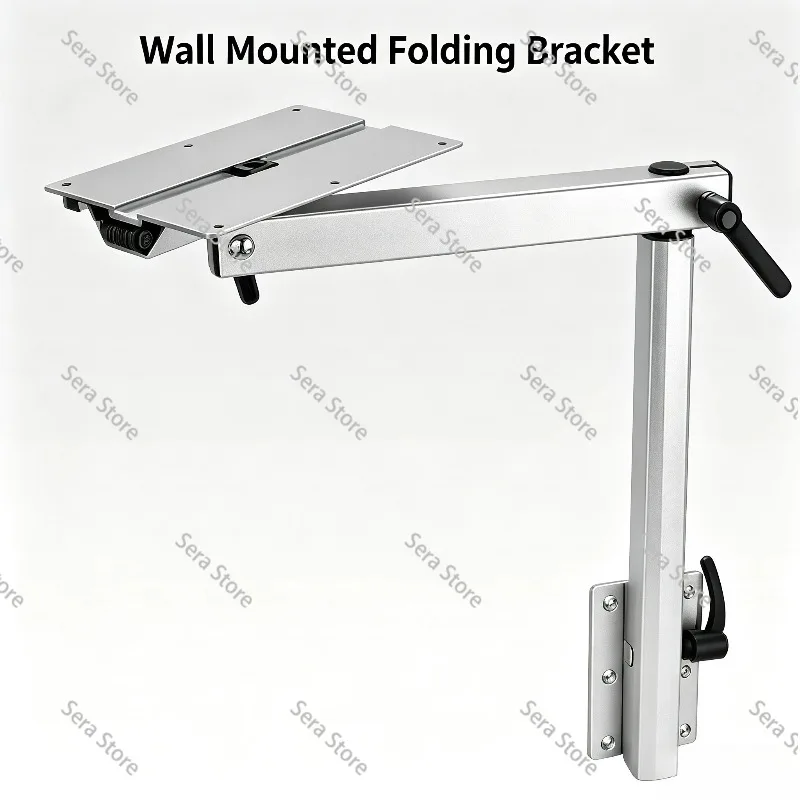 Removable Hidden Foldable Telescopic Table Leg, Rotating Table Support for RV Yacht Camper and Marine Interior Decoration
