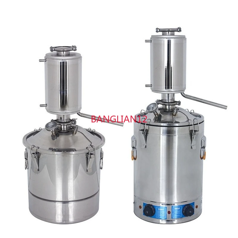 

Rice wine brewer, stainless steel Baijiu still for making wine at home