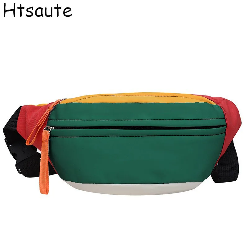 Women Sport Crossbody Bags Vintage Chest Pack Bolsa Girls Men's Waist Packs Purses and Handbags Waist Ita Bag Kawaii bolasa