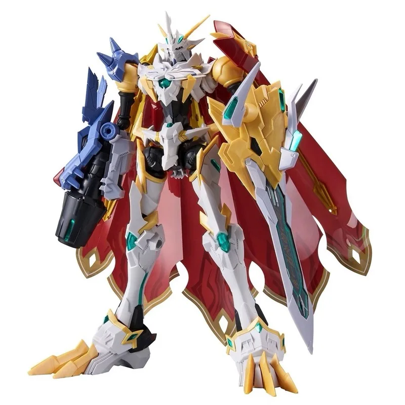 Genuino Bandai FRS Digimon Adventure Metal Garurumon War Greymon Omegamon X-Antibody Anime Action Figure Giocattoli di modello di assemblaggio