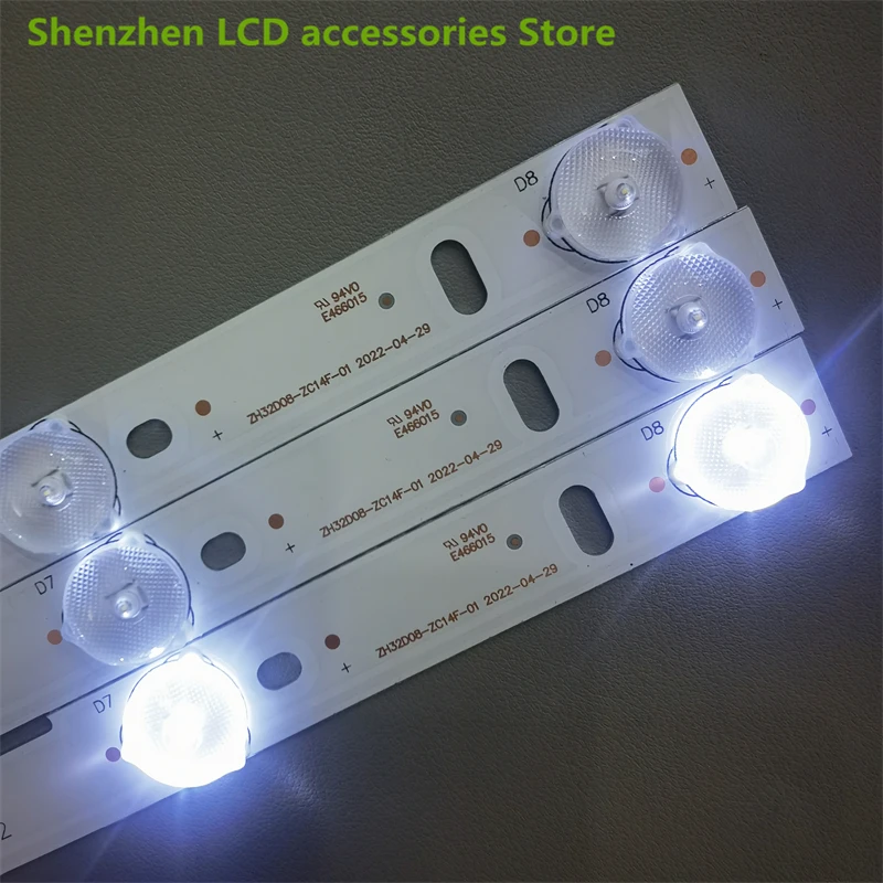 LED Backlight For LE32F50 LE32F33 Light Bar ZH32D08-ZC14F-01 1-315-316-33 303XH320031 aluminium 100%new
