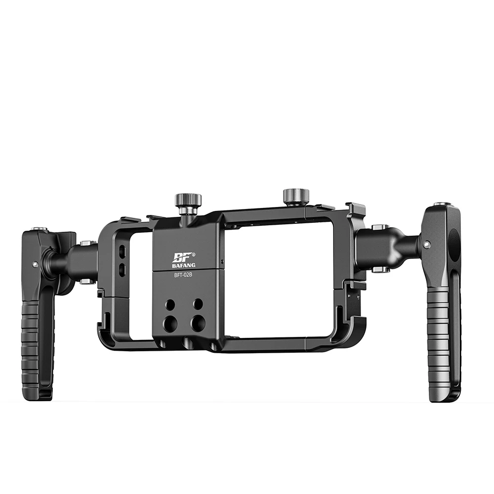 BAFANG BFT-02B All-in-one Video Kit Ultra Aluminum Phone Video Rig Kit W/quick Release Tripod Wireless Control Handles