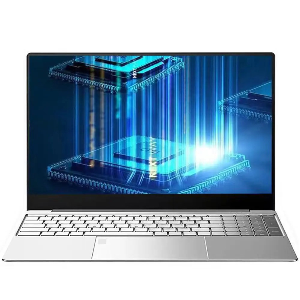 كمبيوتر محمول Ultrabook، 15.6 بوصة Intel Celeron J4125، 12G DDR4، 128 جيجابايت، 256 جيجابايت SSD، Windows 10 11 Pro أجهزة الكمبيوتر المدرسية