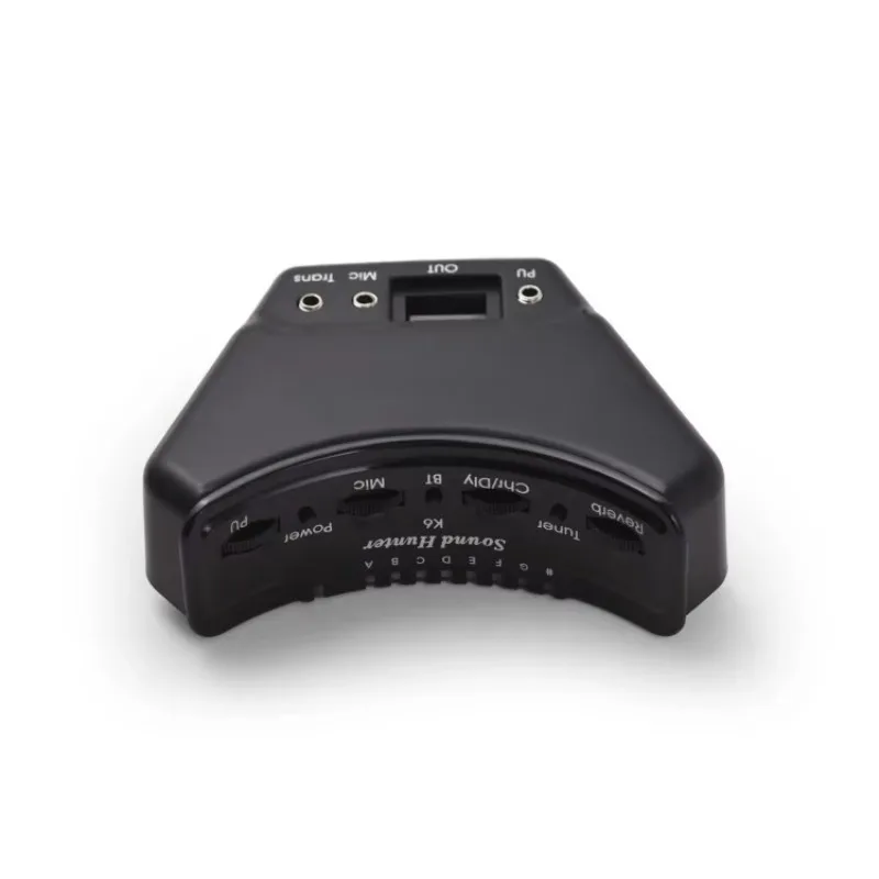 

2025 Sound Hunter Guitar Pickup Wooden Guitar Sound Hole Pickup Board Double Pickup Resonance/Anti Howl/BT Accompaniment Functio