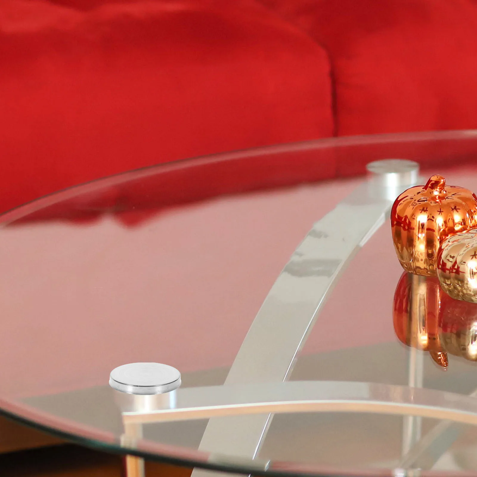 

20Pcs Stainless Steel Glass Screw Caps Decorative Cover Sign Holder Mirror Mounting Hardware Scratch Resistant