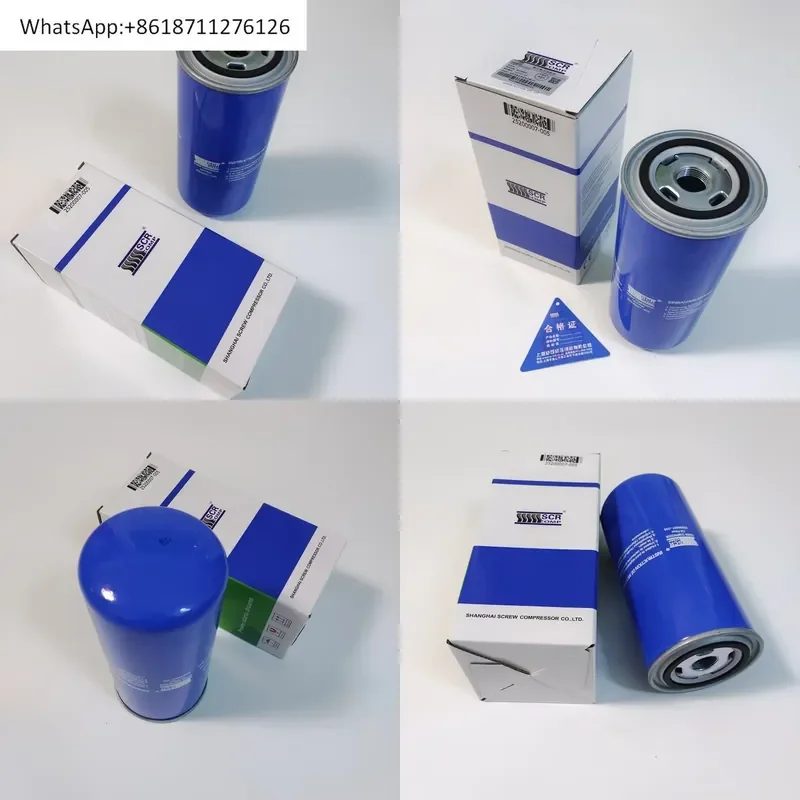 1pcs SCR30M Scroll Screw Compressor Oil Filter Cartridge 25200007-005 Three Filters Maintenance Parts