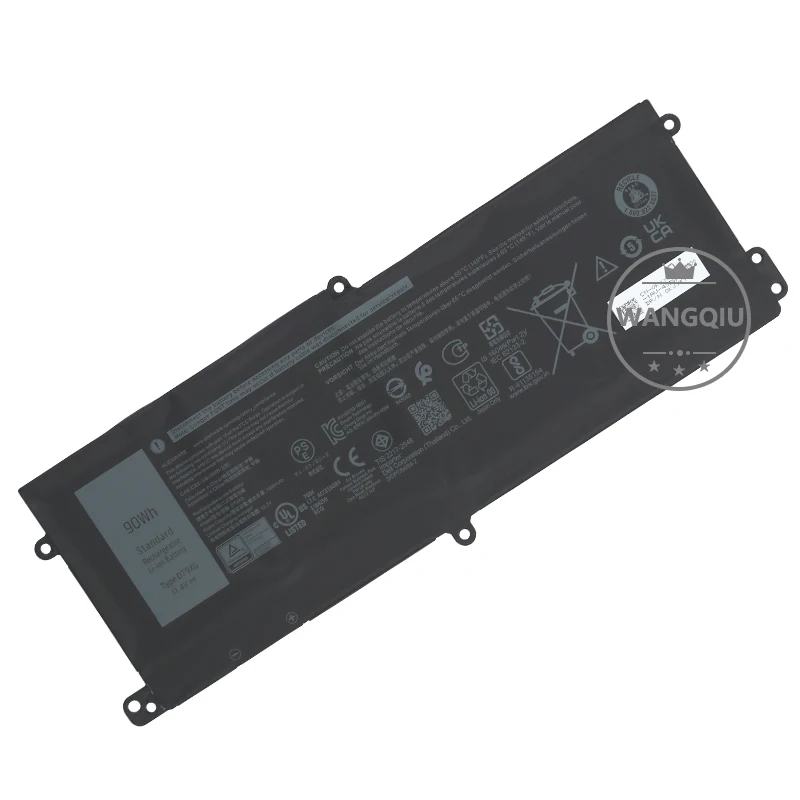 Imagem -04 - Bateria do Portátil para Dell Alienware Área P38e001 Alway51m Ara51m r1 r2 P38e Dt9xg
