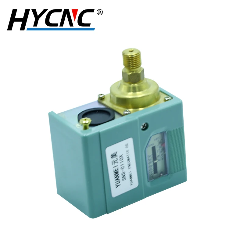 ضاغط الهواء الهوائي مفتاح الضغط ضغط الهواء SNS وحدة تحكم مضخة الهواء آلة القطع الملحقات