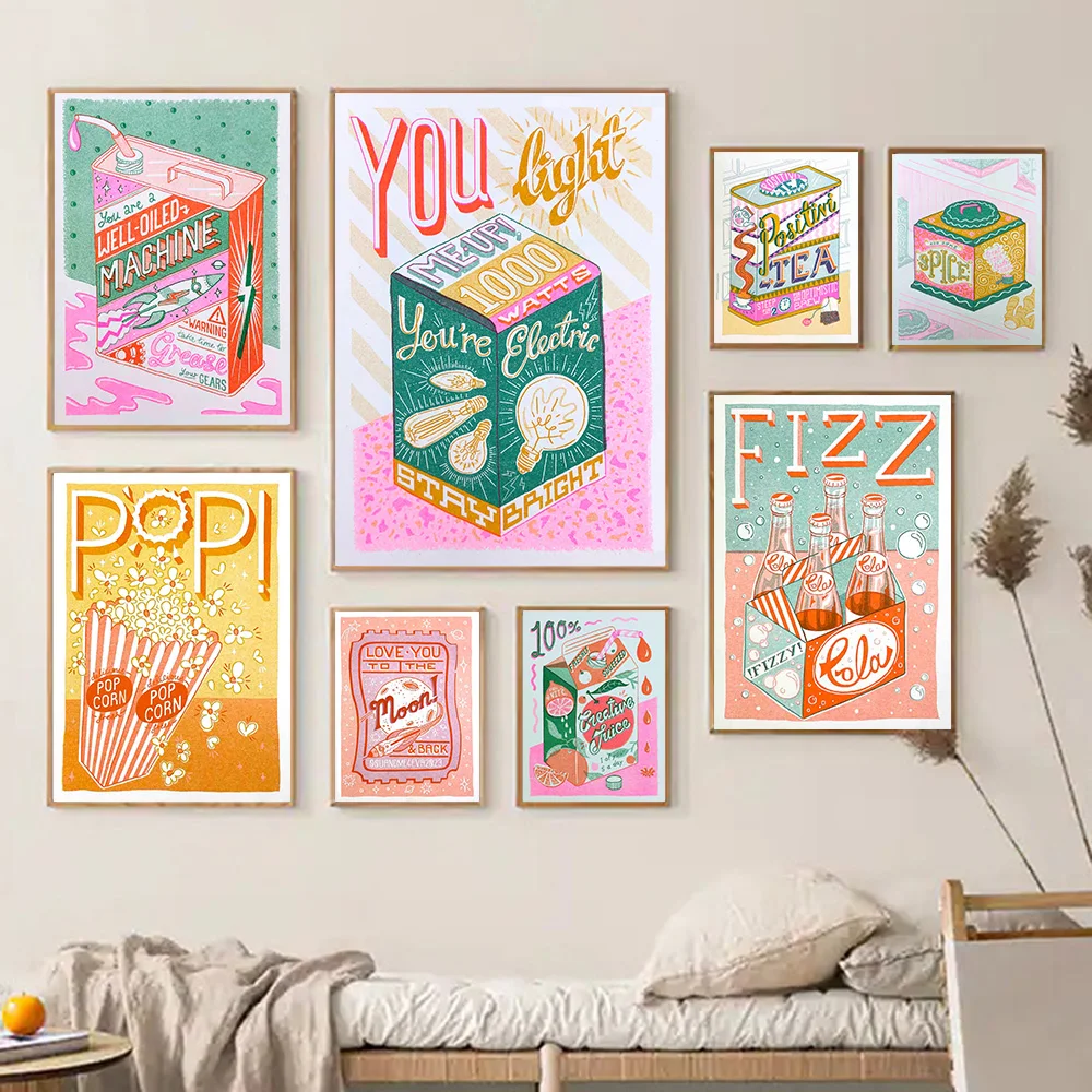 Fizz Graph: Ein kreatives und stilvolles Kunstwerk für Ihr Zuhause