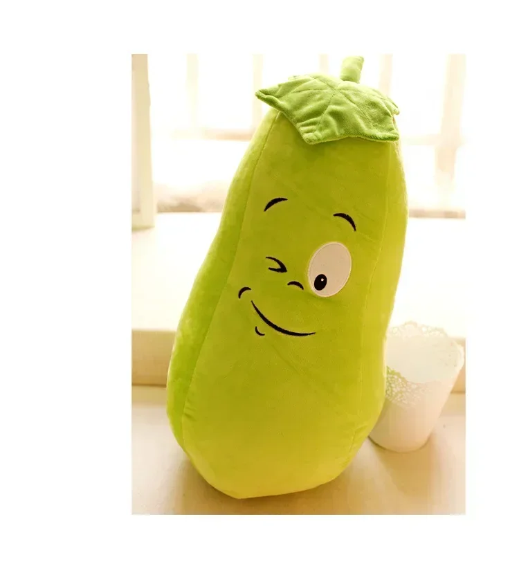 60 cm mignon personnalisé créatif légumes en peluche poupée jouets oreillers coussins canapé oreillers cadeau d'anniversaire brocoli citrouille maïs poupée