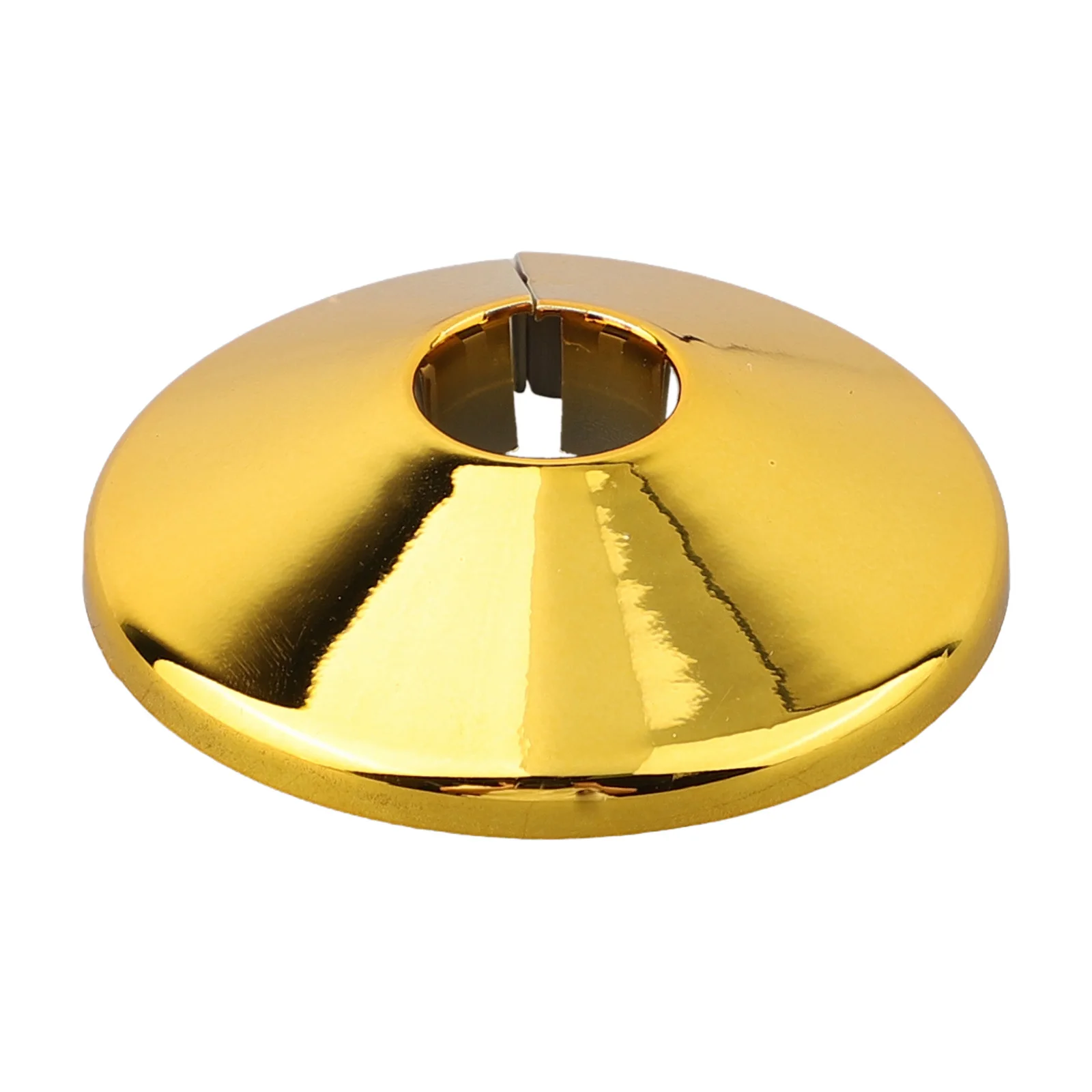 4 Piece Pipe Collar Covers for Radiator Systems with 15mm Inner Opening for Concealing Pipe Penetrations Neatly