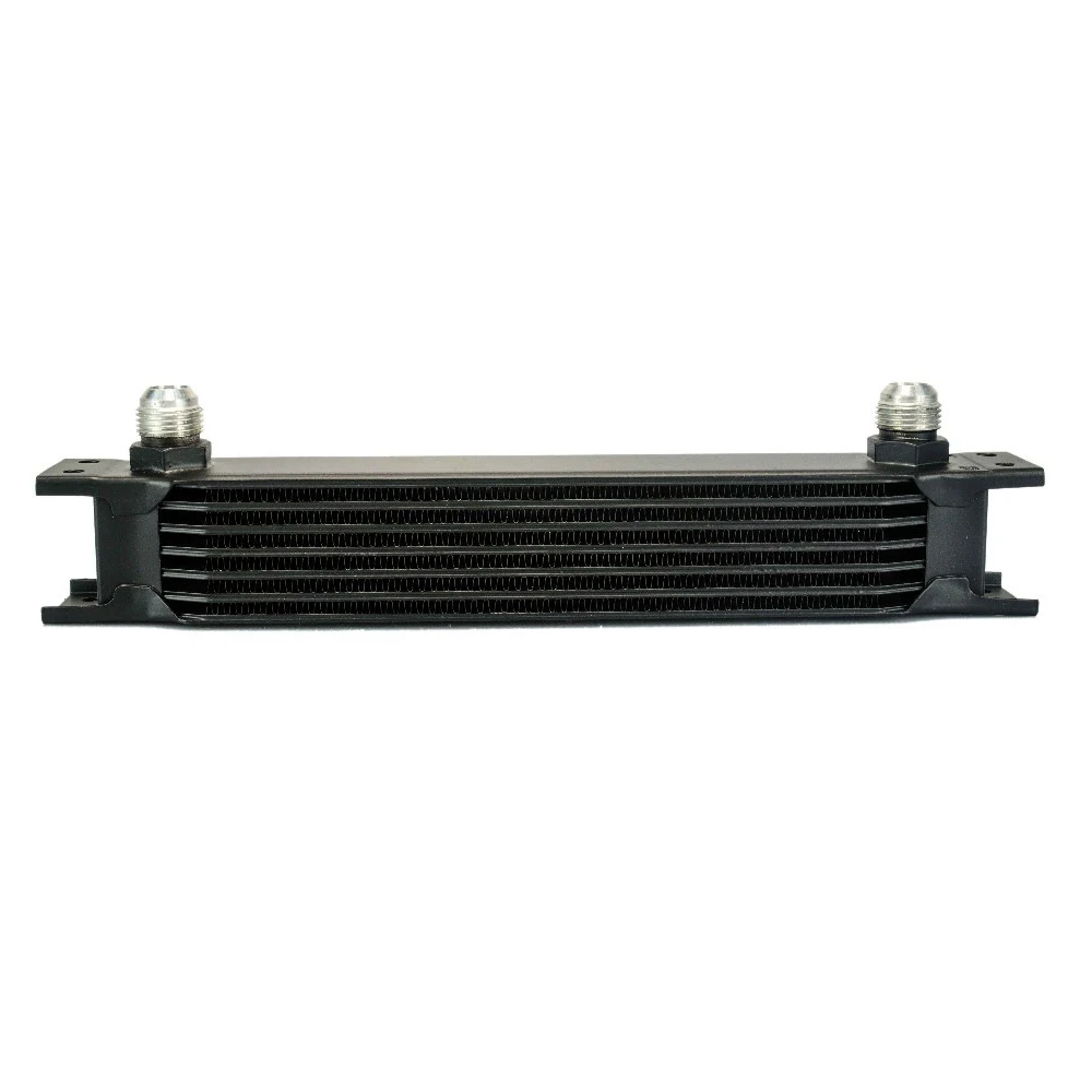 AN10 Aluminium Radiator 10/13/15/16/19/25/30 Rij Britse Type Auto Motoroliekoeler Koeling Radiator Vervanging Universele Koeler