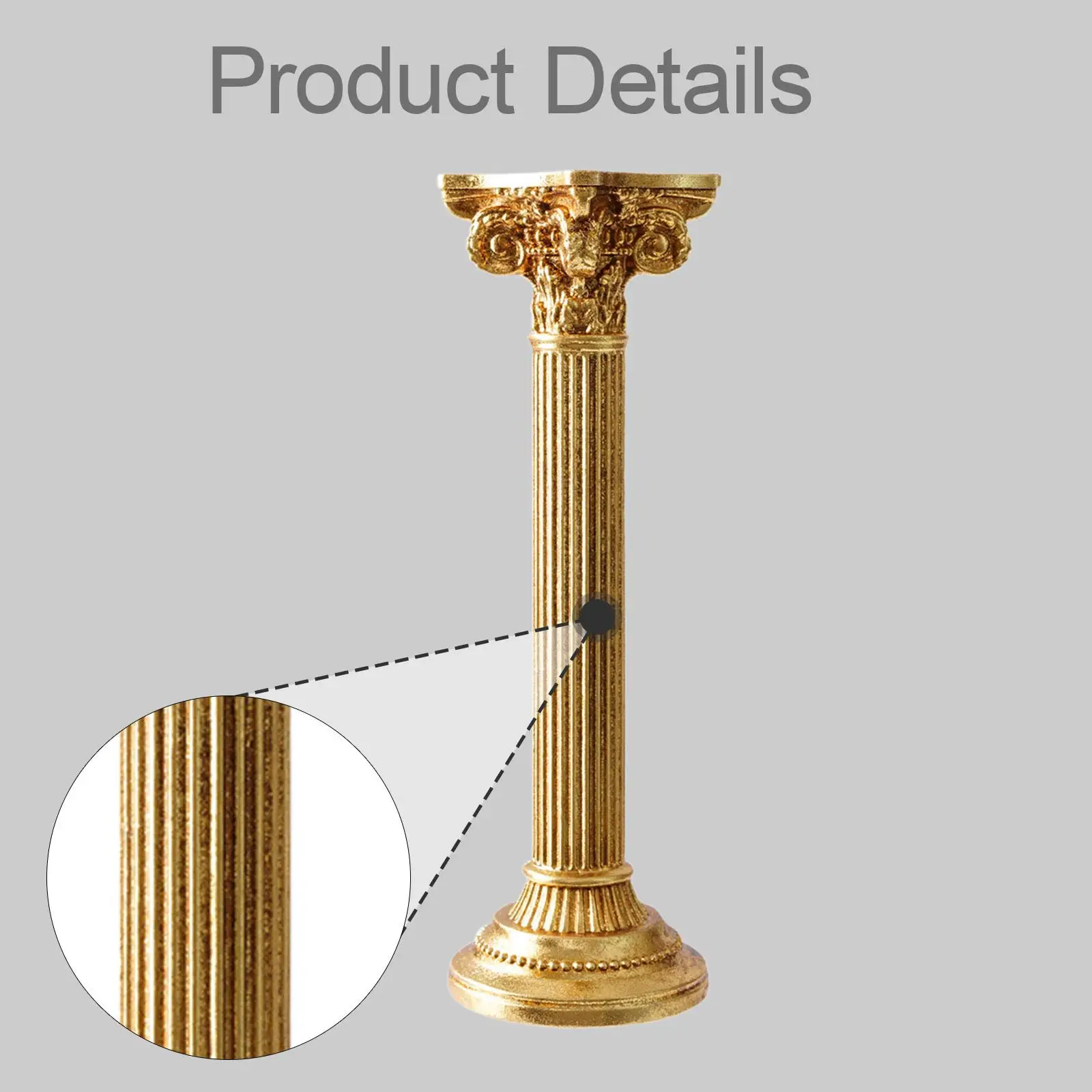 

Миниатюрная греческая колонна из смолы, статуэтка в виде римской колонны, роскошный декор для дома, украшение интерьера квартиры