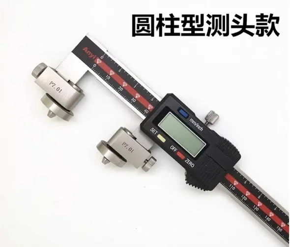 API Ring Groove Digital Caliper Rtj Ring Groove Vernier Calipers Joint Flange Gasket Seal Groove Forged Steel Ball Valves