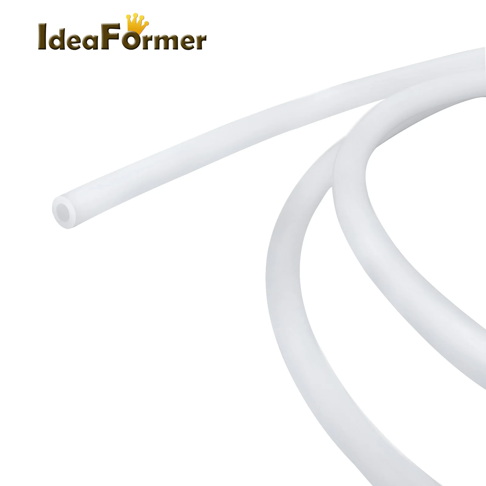 Rurka PTFE Bambu Lab 2.5mm OD 4mm ID do drukarek 3D P1P AMS A1 Mini, rurka teflonowa 1.75mm Bambulab, części do filamentu Bambulabs
