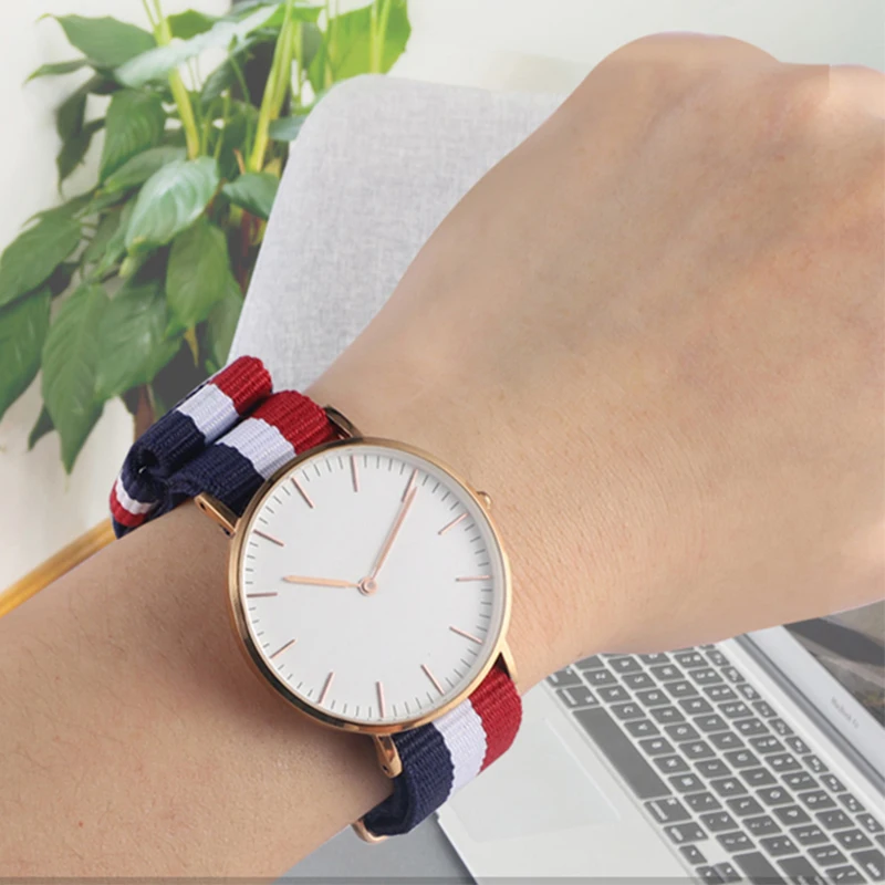 High quality nylon strap NATO strap Daniel Wellington style