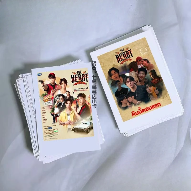 

30/50 шт. без повторения Firstkhaotung Joongdunk плакат Lomo Card Pai Li De Thai TV The Heart Killers Drama Stills 3-дюймовые маленькие карты
