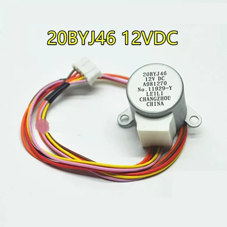 Original Air Conditioning Parts Swing Motor Stepper Motor 20BYJ46 12V Air Conditioning Stepper Motor 26mm Pitch