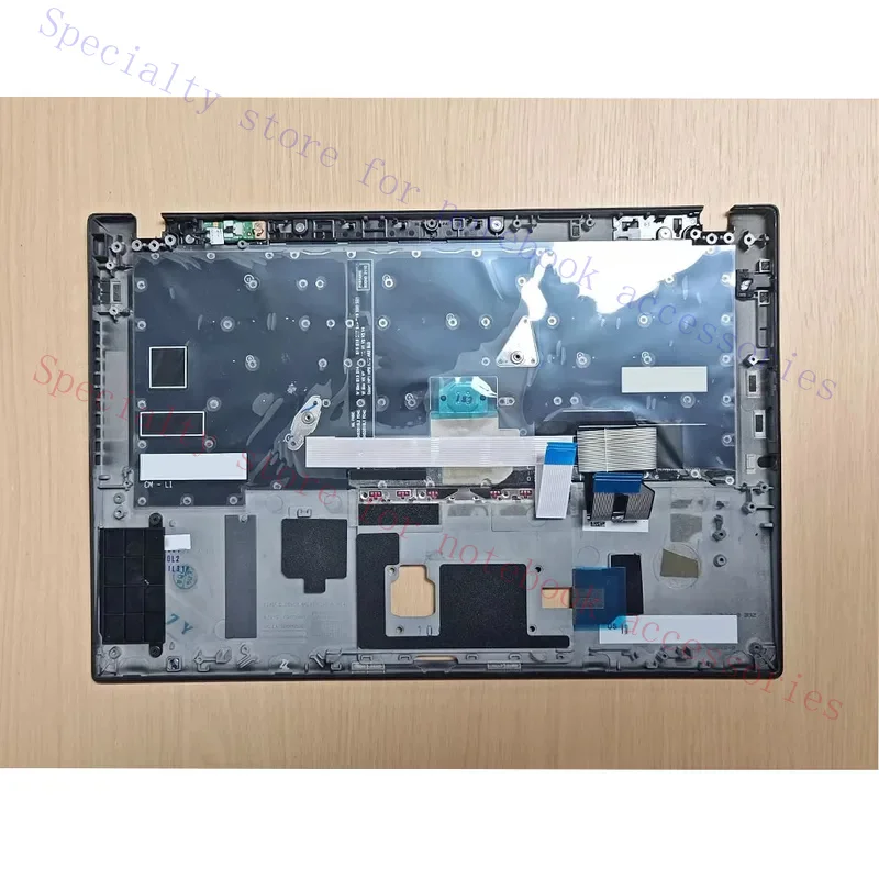 95% New Original For Lenovo ThinkPad T490S T495S T14S Gen 1 Laptop Palmrest US Backlit Keyboard No Fingerprint Accessories