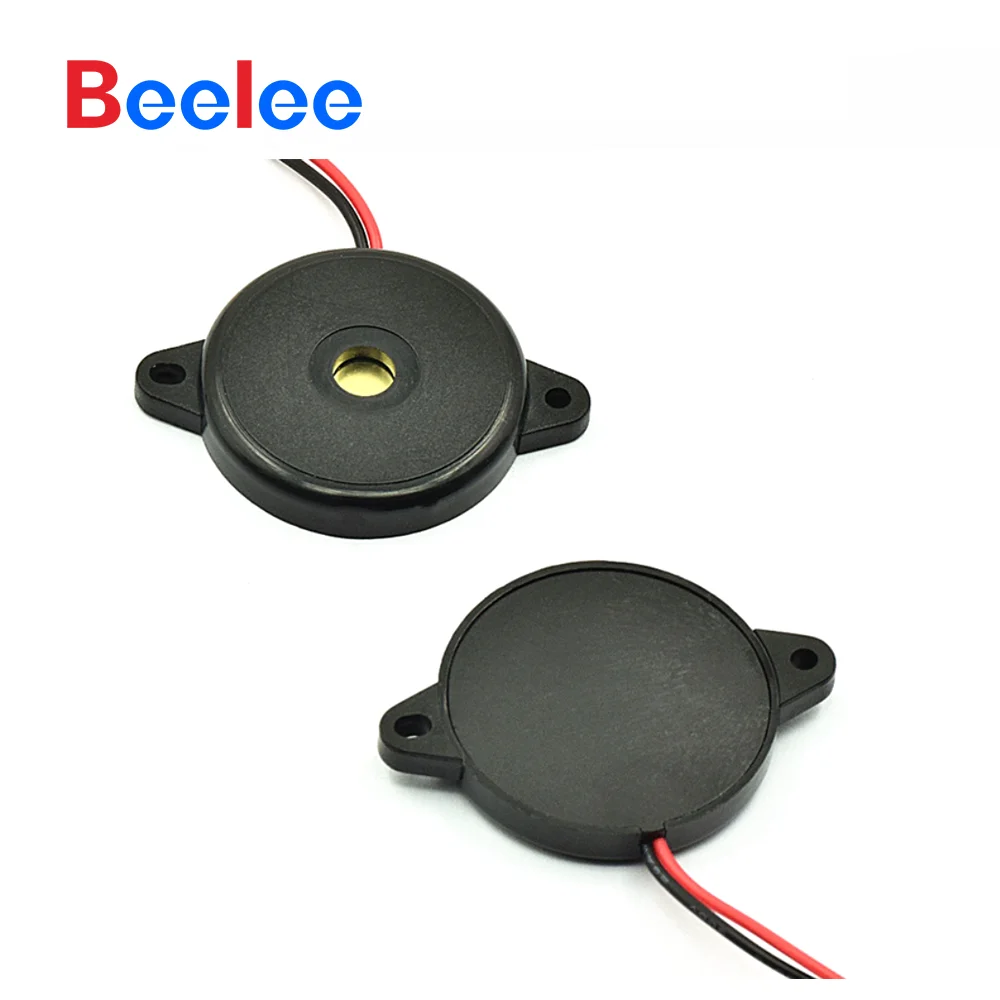 Imagen 3: 50 Uds Beelee 12Vdc 3 voltios zumbador piezoeléctrico activo con cable BL-FMQ-MSPT30A alarma zumbador sirenas