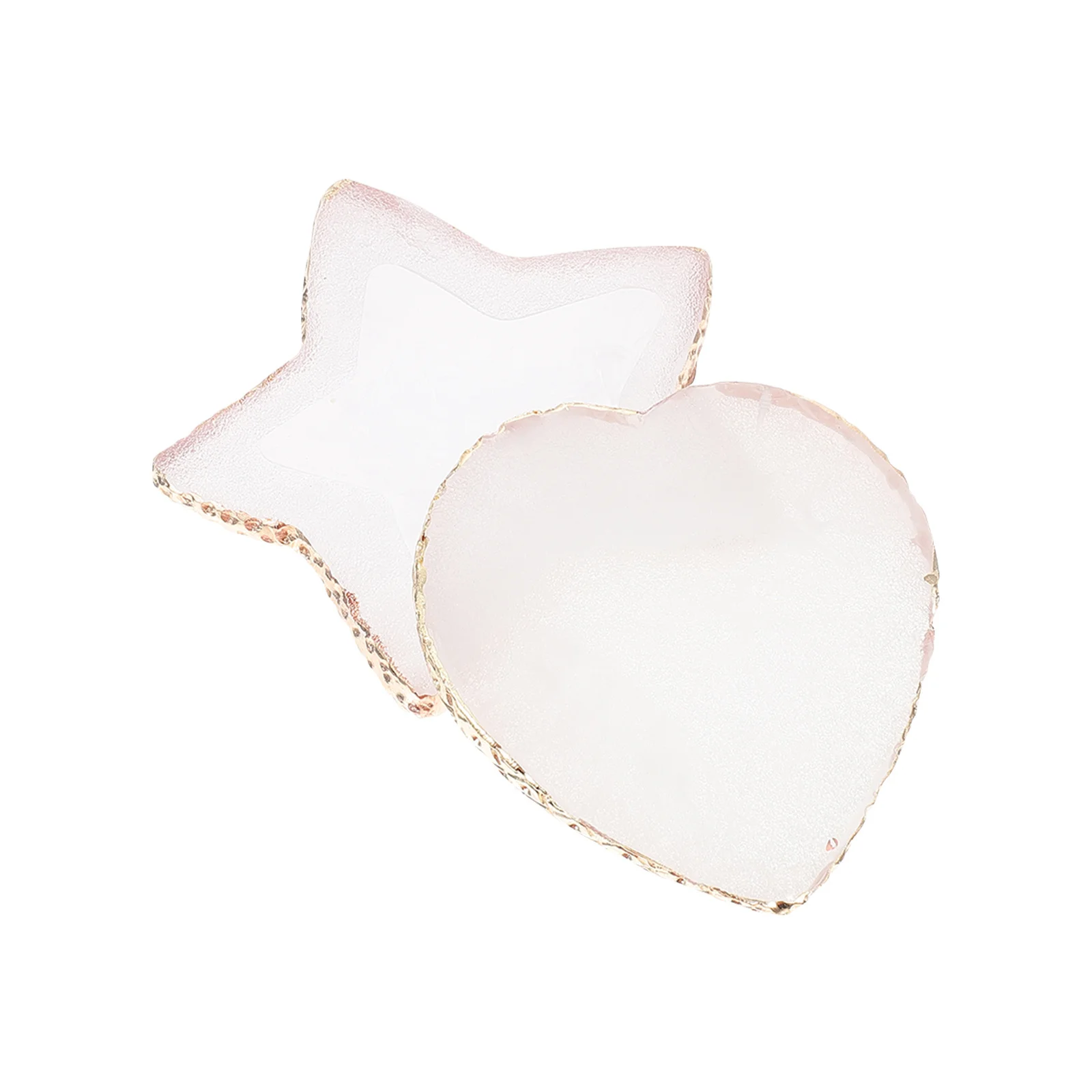 

2Pcs Nail Tip Display Boards Exquisite Resin Manicure Palettes for Fake Nails Art Showcase Desktop Decoration Salon Use