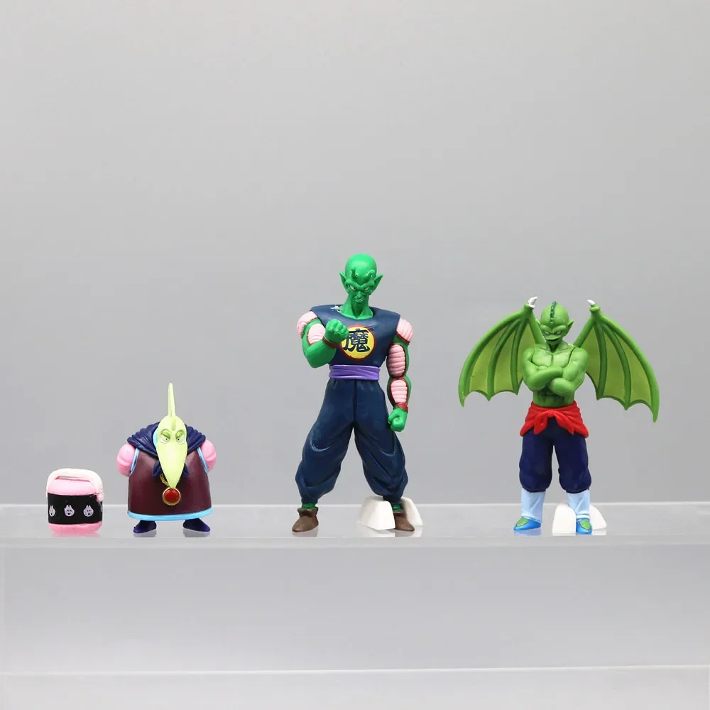 9.5cm Anime Dragon Ball Piccolo Daimao Figure Cymbal Tambourine Drum Piano King Piccolo Pvc Action Figures Model Toys Gifts