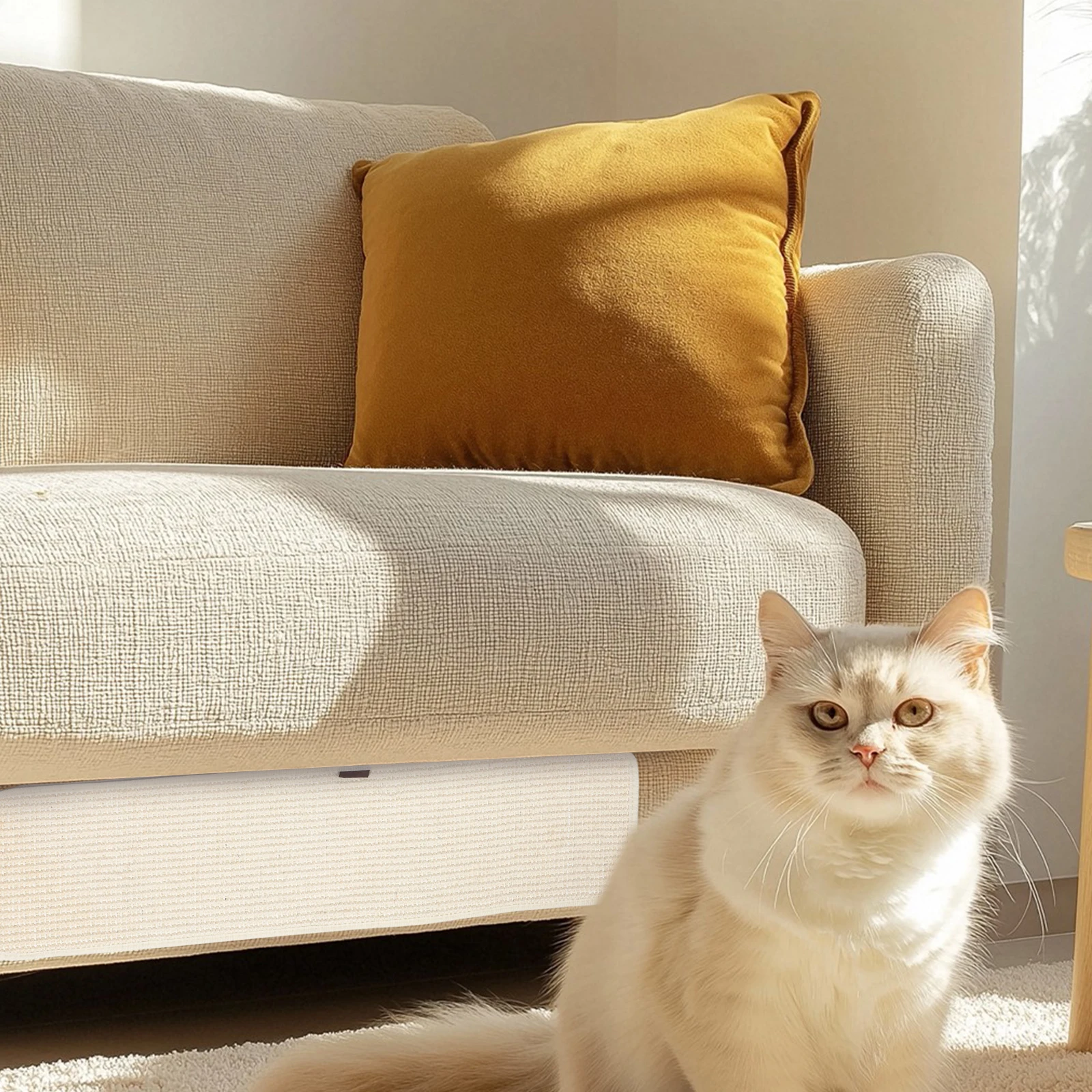 

Cat Scratching Mat Carpet Protector Board Proof Couch Cover Pad for Sofa Adhesive Claw Guard Corner Protectors