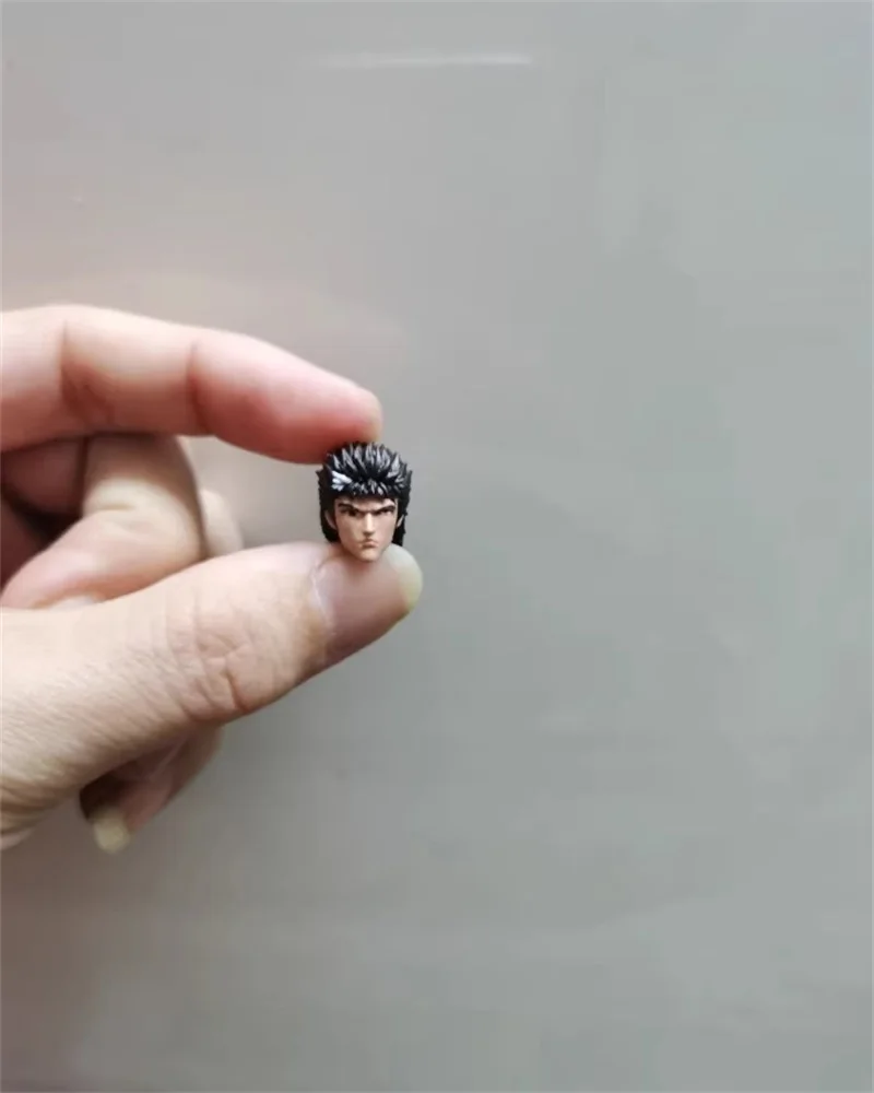 

Little 1/18 Male Soldier Kenjiro Head Carving Sculpture Model Toy High Quality Fit 3.75'' Action Figures Doll Body In Stock