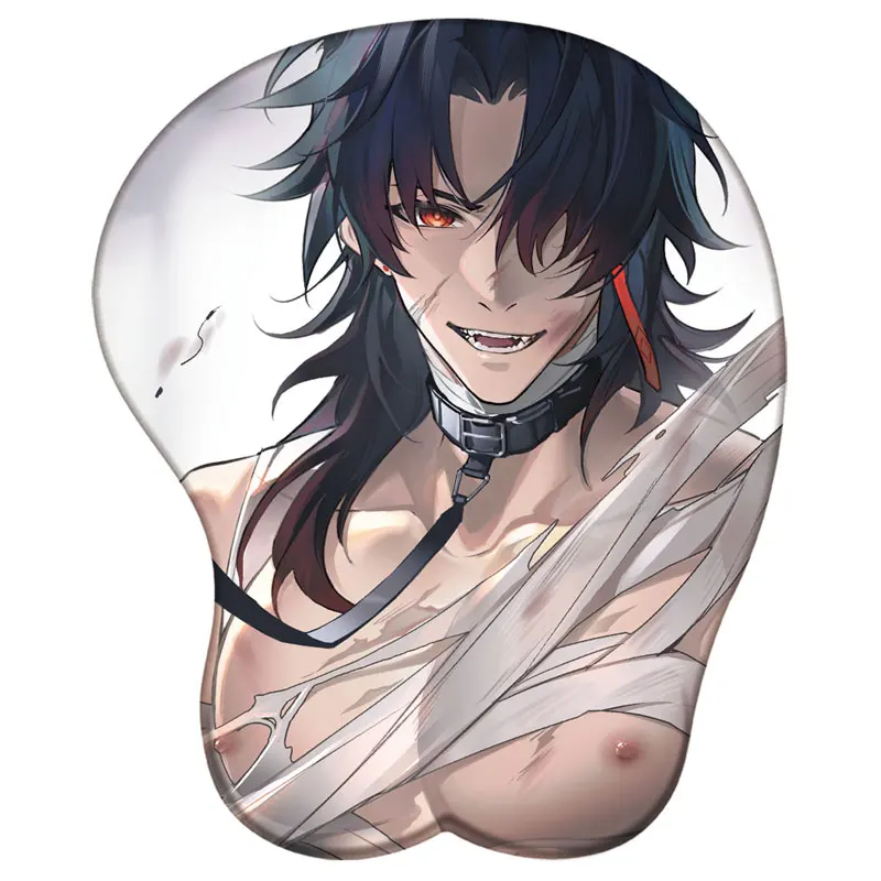 Honkai Star Rail 3D коврик для мыши с поддержкой запястья Imbibitor Lunae Blade Aventurine силиконовый коврик для мыши Hentai 3D подставка для запястья коврик для мыши