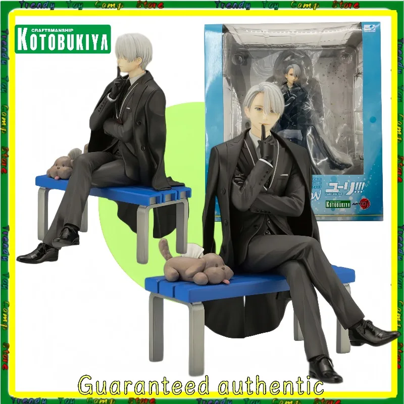 【En stock】Figura de Victor, el entrenador de Yuri on Ice de Kotobukiya, modelo de colección de edición limitada