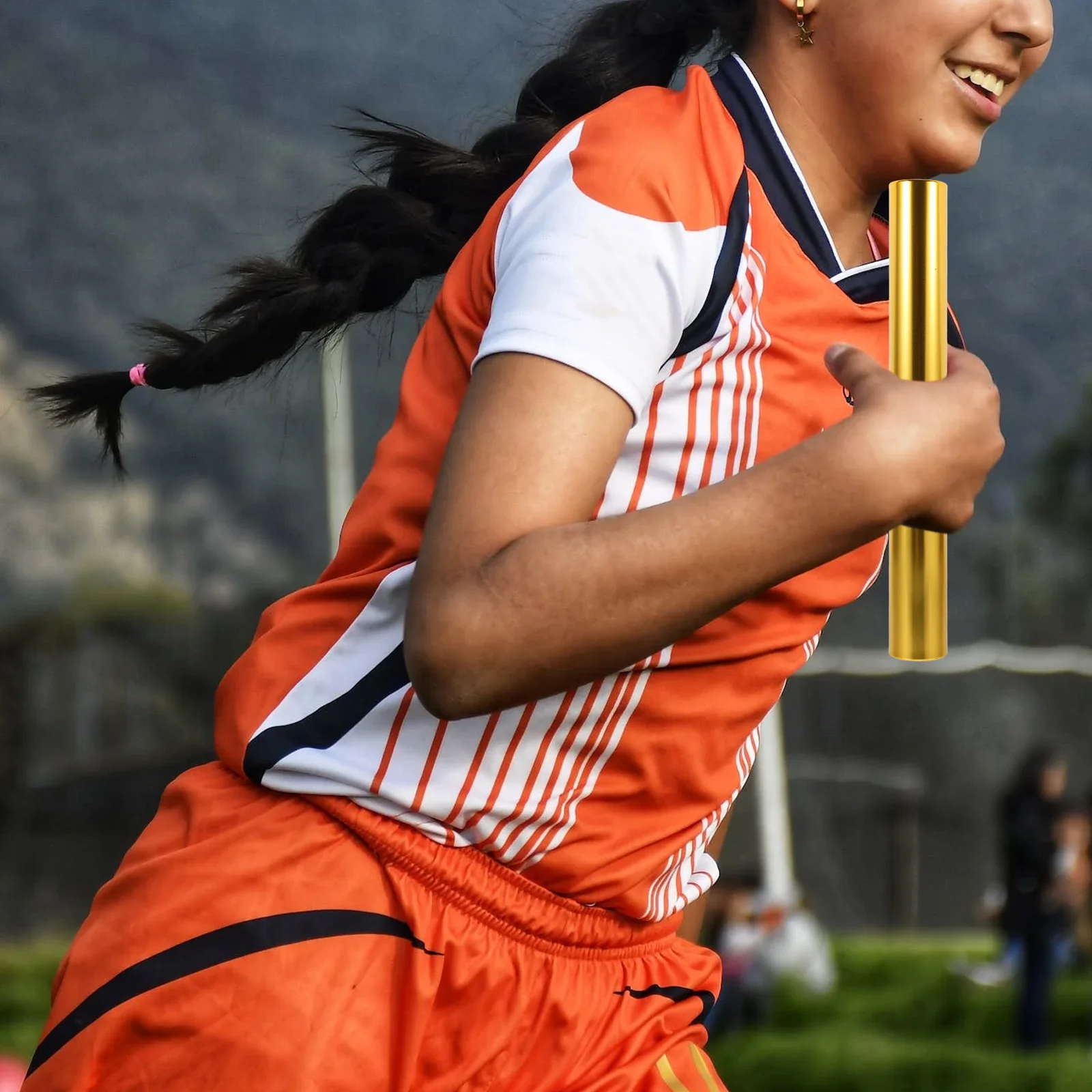 

3Pcs Relay Stable Lightweight Track Running Stick Relay for Kids School Outdoor Track Relaying Stick
