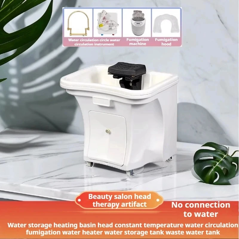 Neueste mobile minimalist ische Shampoo Chais Friseur Wasser zirkulation Shampoo Stühle Beauty Head Spa Chuveiro Möbel