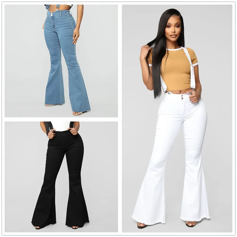 

Women'S Fashion Strap Pants New Flared Pants